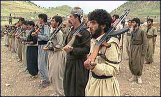 چەکدارانی ئەنسارولئیسلام لە باشووری کوردستان لە ساڵی 2002